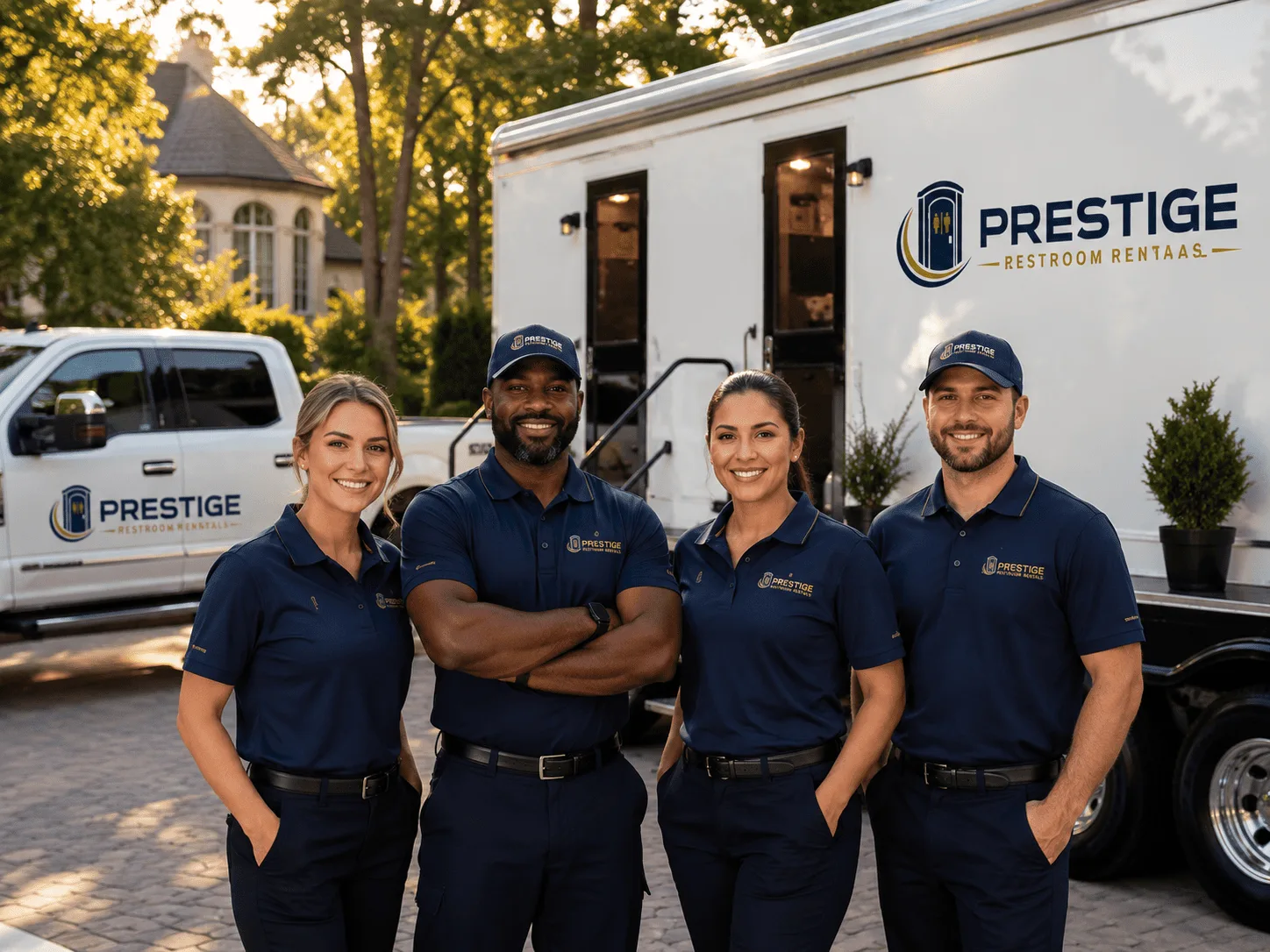 Trusted Luxury Portable Restrooms company in Lansing, KS